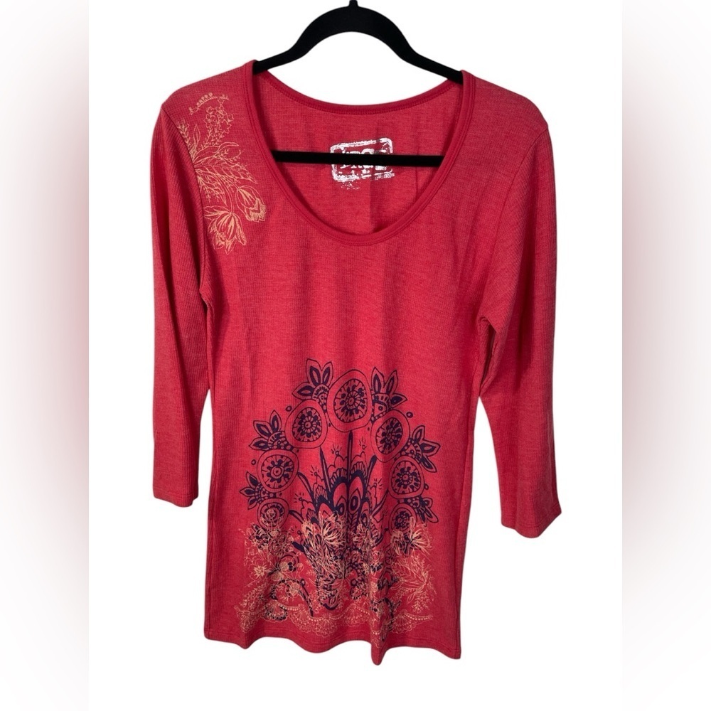 Erge Designs Vintage Style Y2K Long Sleeve Shirt EUC Large Women’s